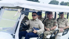 Momen Prabowo dan Raja Abdullah Saksikan Demonstrasi Drone Kolaborasi TNI-Pasukan Yordania