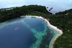 Keindahan Pulau Mohinggito Primadona Wisata Island Hopping