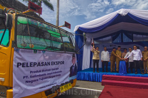 Mendag Lepas Ekspor 27 Ton Gambir Ranah Minang ke India