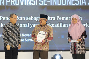 Mendikdasmen Hadiri Rakernas Dewan Pendidikan