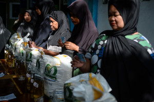 1,39 Juta Kg Beras dan 279 Ribu Liter Minyak Dibagikan dalam Penyaluran Bantuan Pangan di Tangerang