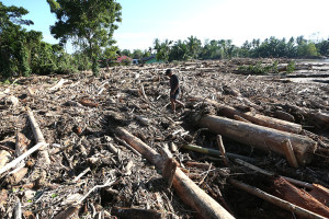Penyisiran daerah terdampak banjir di Pidie Jaya