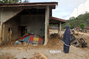 Banjir Bandang Rusak Rumah Warga di Tapanuli Selatan