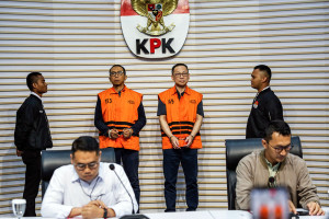 KPK Tahan Dua Tersangka Kasus Korupsi Proyek Kereta Api DJKA Medan