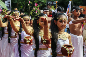 Tradisi Nyadran Kali Sendang Gede Digelar di Desa Wisata Kandri Semarang