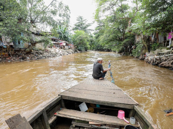 Proyek Normalisasi Sungai Ciliwung Butuh Dana Rp1,2 Triliun