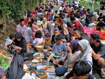 Tradisi Nyadran tiga agama di Temanggung