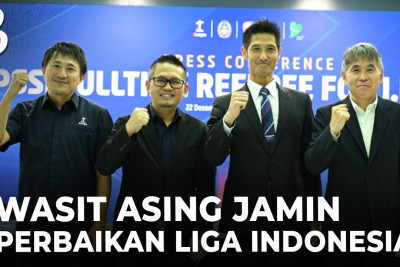 PSSI Rekrut Wasit Asal Jepang untuk Pimpin Liga 1 Secara Full-Time