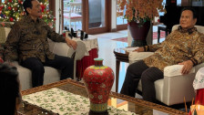 Prabowo dan Didit Sambangi Kediaman Luhut saat Natal, Ini yang Dibahas