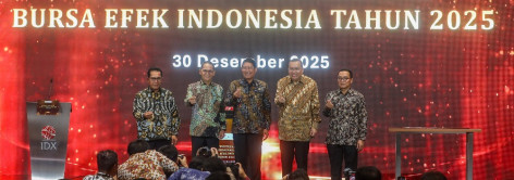 IHSG Hari Ini (2/1) Mengawali 2026 Menguat 0,45%