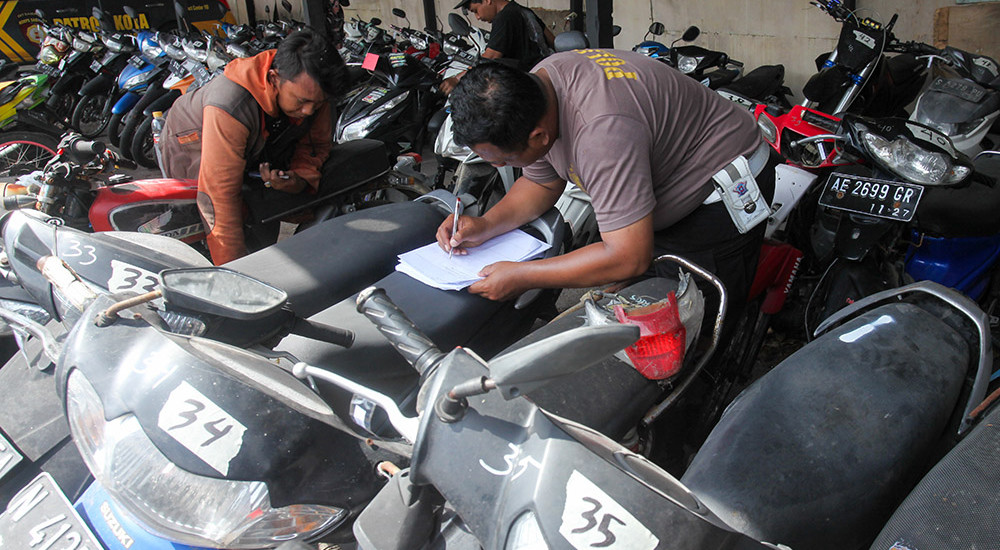 Polrestabes Surabaya Ungkap 600 Kasus Curanmor Sepanjang 2025, 472 Tersangka Ditangkap