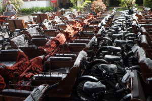 224 Becak Listrik Bantuan Presiden untuk Dukung Kesejahteraan Pengayuh Becak