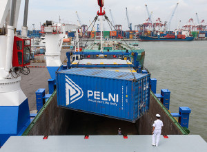 Pelayaran Perdana Kapal Tol Laut KM Logistik Nusantara 3