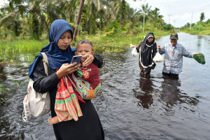 Sebanyak 149 KK di Jambi Terdampak Banjir Luapan Sungai Dendang