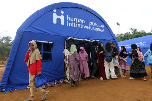 Anak-Anak Aceh Tamiang Kembali Sekolah di Tengah Pemulihan Pascabanjir