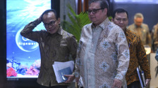 Menko Airlangga Selesaikan Pembahasan Kajian Pencegahan Korupsi Impor Energi di KPK