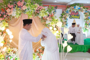 Nikah Massal di Denpasar Barat Bantu Warga Kurang Mampu Peroleh Kepastian Hukum