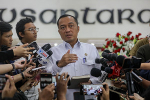 Mensesneg Prasetyo Hadi Hadiri Pertemuan Dengan Pimpinan DPR