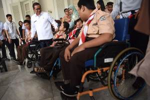 Pemprov DKI Jakarta Luncurkan Bus Sekolah Ramah Disabilitas