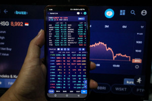 IHSG Ditutup Melemah 0,20% ke Level 8.992