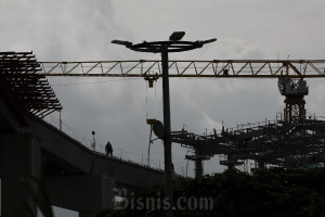 Jakpro Targetkan Progres LRT Jakarta 92% pada Triwulan I/2026