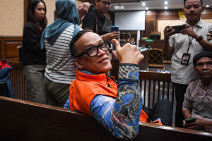 Immanuel Ebenezer Ikuti Sidang Lanjutan Dugaan Pemerasan Pengurusan Sertifikat K3