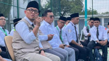 Wamenhaj Dahnil: Petugas Harus Siap Layani Jemaah Haji Berisiko Kesehatan Tinggi