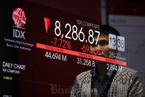 Pasar Saham Berguncang, IHSG Terperosok 8% Picu Trading Halt BEI