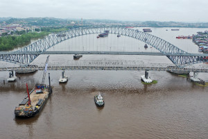 Proyek Fender Jembatan Mahakam I Rp27 Miliar Ditarget Rampung Empat Bulan