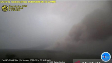 Gunung Semeru 2 Kali Erupsi Hari Ini, Lontarkan Awan Panas Sejauh 6 Km