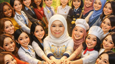 Hari Perempuan Internasional, Gubernur Khofifah Dorong Pemberdayaan