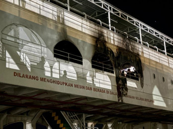 ASDP Berhasil Tangani Insiden Kebakaran KMP Portlink VII di Ketapang
