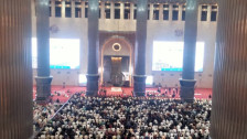 Khotbah Salat Id Istiqlal Soroti Program MBG dan Palestina