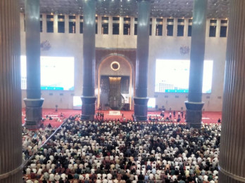 Menag Sebut Jemaah Salat Id di Istiqlal Mencapai 500.000