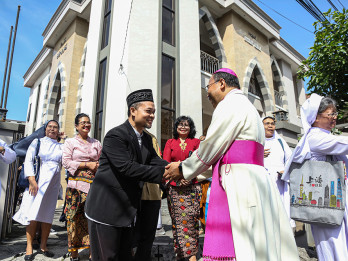 Safari Lintas Agama Sambut Lebaran di Semarang
