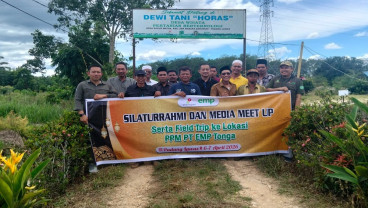 EMP Tonga Dorong Pertanian Padi di Tengah Sawit dan Karet
