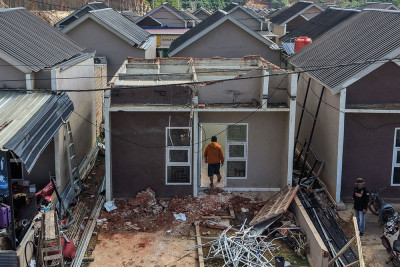 Puting Beliung di Kendari Rusak 10 Rumah, Dua Warga Terluka