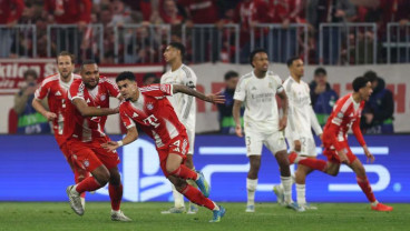 Hasil UCL Leg 2: Madrid Tumbang 3-4 dari Bayern, Kartu Merah Camavinga Jadi Penentu