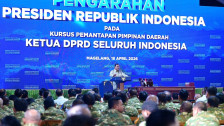 Prabowo Beri Arahan Tertutup dalam Retreat DPRD di Lembah Tidar