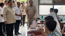 Prabowo Tinjau Revitalisasi Sekolah di Cilacap, Dorong Kelas Digital