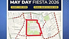 Demo Buruh di Monas 1 Mei 2026, Hindari 4 Ruas Jalan Ini
