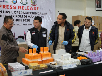 BBPOM Bongkar Kejahatan Pabrik Kosmetik Bermerkuri di Makassar