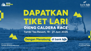 Dukung Komunitas Lari, Bank BJB Buka Akses Slot Dieng Caldera Race 2026