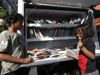 Kota Kediri Gelar Perpustakaan Keliling untuk Edukasi dan Perlindungan Anak