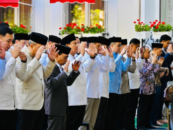 Momen Prabowo Salat Iduladha Bersama Diaspora Indonesia di Paris