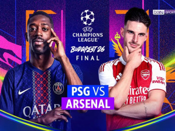 PSG vs Arsenal di Final Liga Champions, Siapa Bakal Jadi Juara?