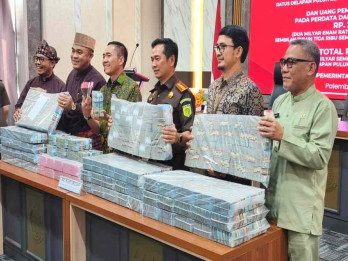 Kejari Palembang Serahkan Rp8,92 Miliar Hasil Pemulihan Keuangan Daerah ke Pemkot