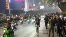 Pendemo Mundur ke Dukuh Atas, Polisi Buka Arus Lalu Lintas Menuju Bundaran HI