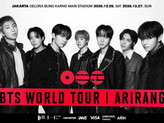 Konser BTS di Jakarta Jadi Tiga Hari, Ini Jadwal Lengkapnya