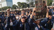 Mahasiswa Trisakti Masih Bertahan di DPR, 4.263 Personel Gabungan Disiagakan